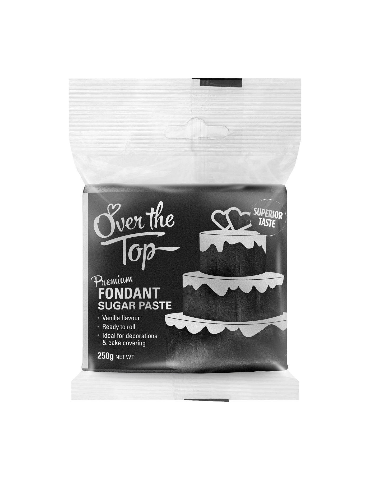 OTT BLACK FONDANT 250GM