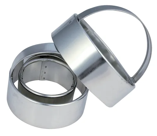 Mondo Round Plain Cutter - Set of 3
