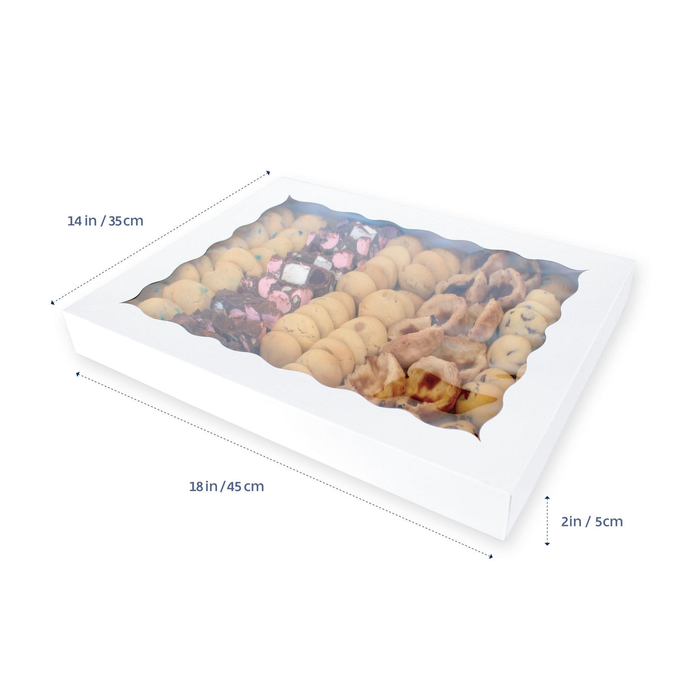 XL BISCUIT BOX 18x14x2(H)in