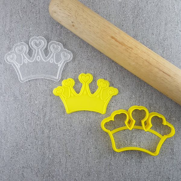 Princess Crown Cutter & Debosser Set (ONLINE ONLY)