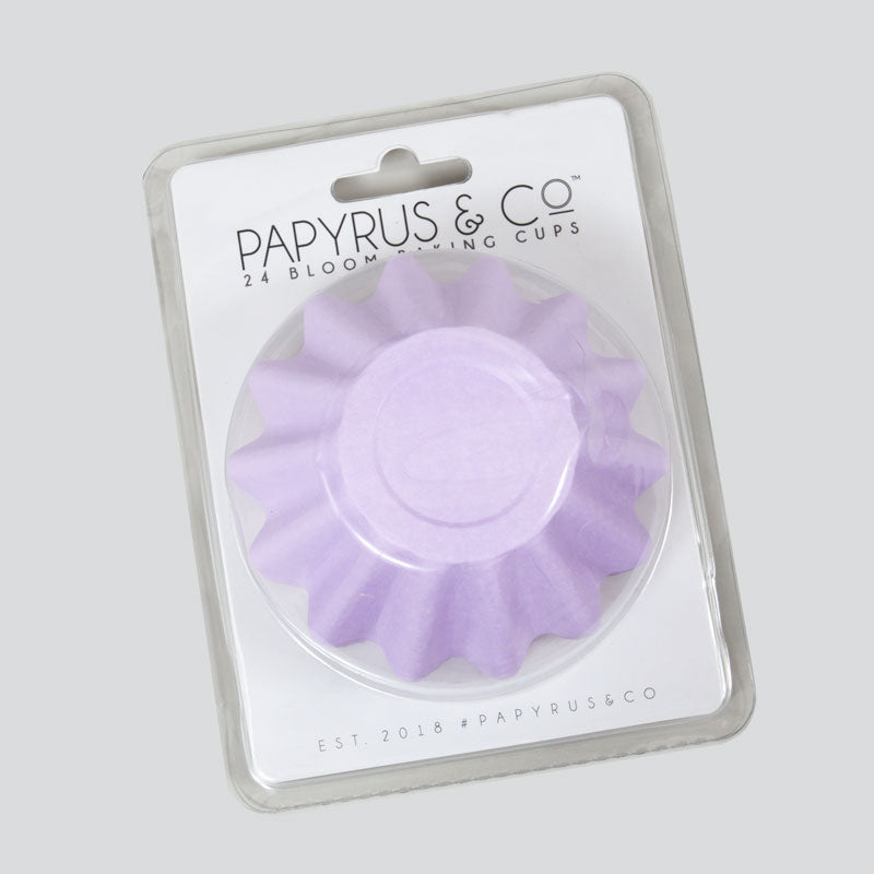 PASTEL LILAC BLOOM BAKING CUPS (24 PACK)