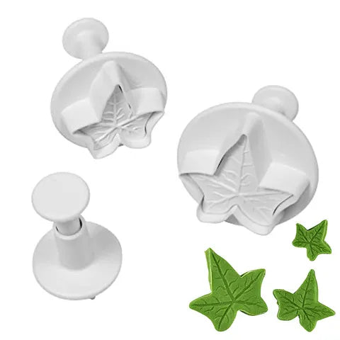 IVY LEAF PLUNGER CUTTER | 3 PIECE SET (ONLINE ONLY)