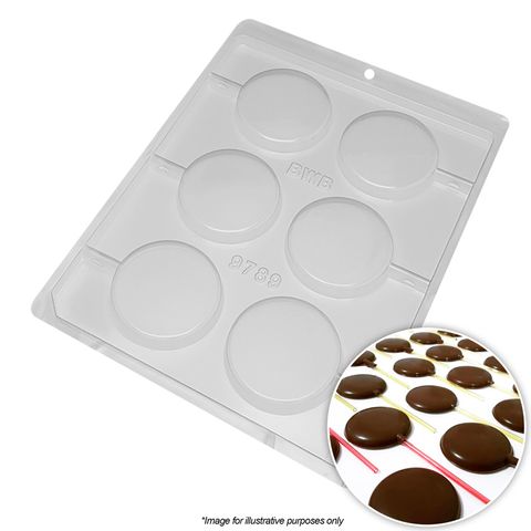 BWB | SMOOTH ROUND LOLLIPOP MOULD | 1 PIECE (ONLINE ONLY)