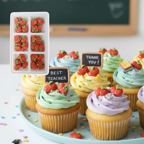 APPLES | SUGAR DECORATIONS | 48 PIECE PACK