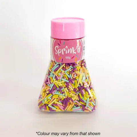 SPRINK'D | PASTEL RAINBOW JIMMIES | 100G