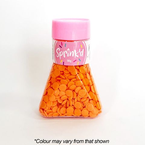 SPRINK'D | SEQUINS | ORANGE | 7MM | 90G