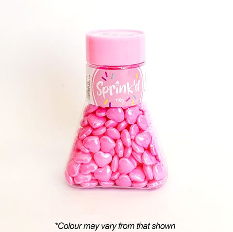 SPRINK'D | HEARTS | PASTEL PINK | 12MM | 110G