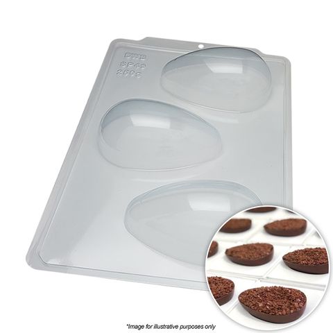 BWB | SMOOTH EGG MOULD 250G | 3 PIECE (ONLINE ONLY)