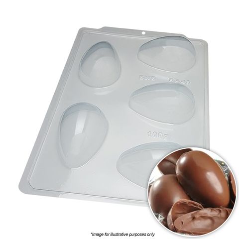 BWB | SMOOTH EGG MOULD 100G | 3 PIECE (ONLINE ONLY)