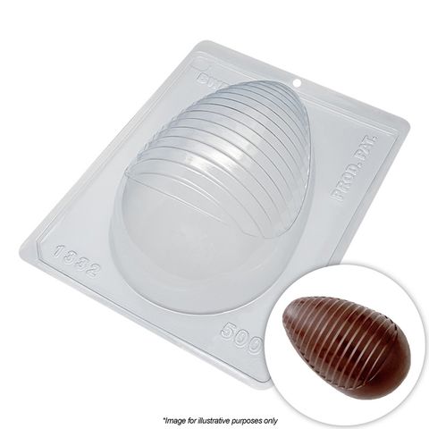 BWB | STRIPED EGG MOULD 500G | 3 PIECE (ONLINE ONLY)