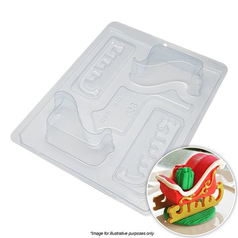 BWB | SANTA SLEIGH MOULD | 3 PIECE (ONLINE ONLY)