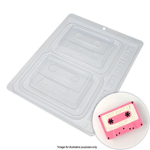 BWB | CASSETTE TAPE MOULD | 3 PIECE (ONLINE ONLY)