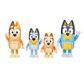 BLUEY | PLASTIC FIGURINES | 4 PIECE SET