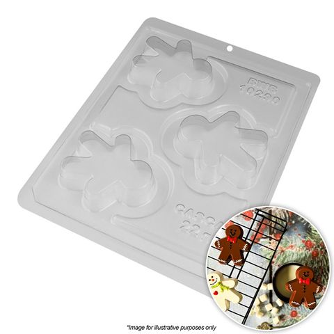 BWB | GINGERBREAD MAN MOULD | 3 PIECE (ONLINE ONLY)