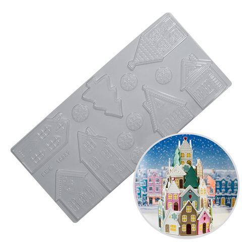 BWB | CHRISTMAS HOUSES MOULD | 1 PIECE (ONLINE ONLY)