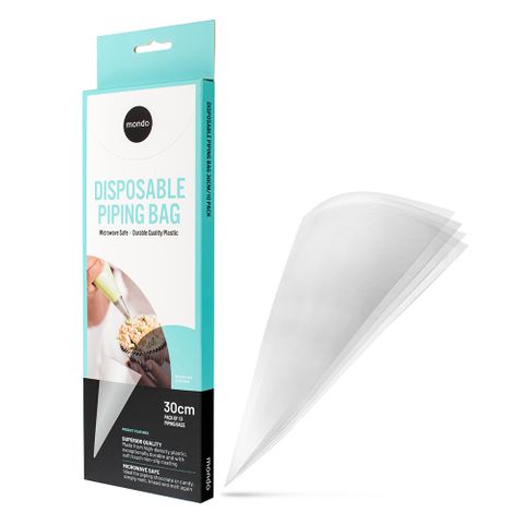 MONDO DISPOSABLE PIPING BAG 10 PACK/45CM