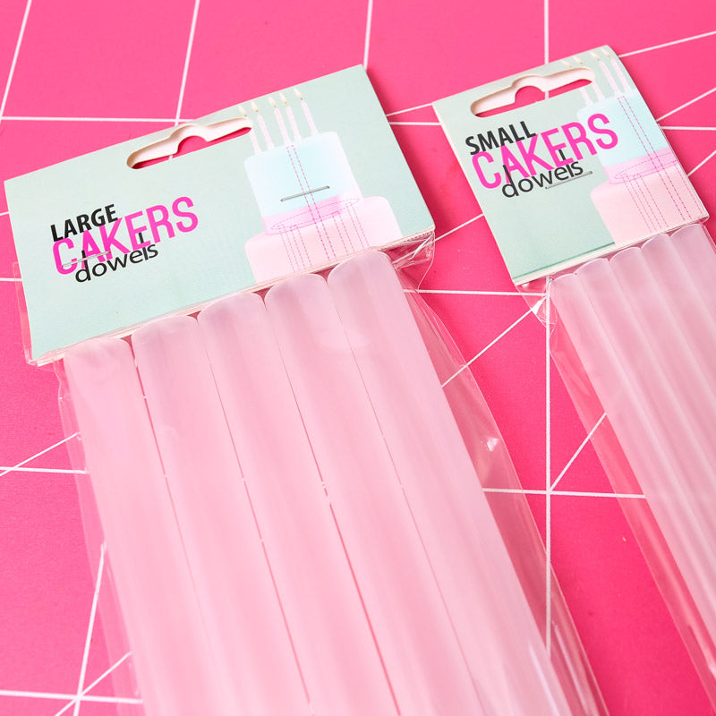 CAKERS DOWELS - LARGE OPAQUE (PACK OF 5)