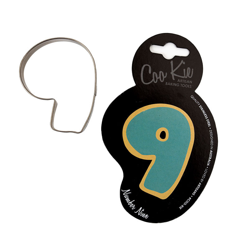 COO KIE NUMBER 9 COOKIE CUTTER (ONLINE ONLY)