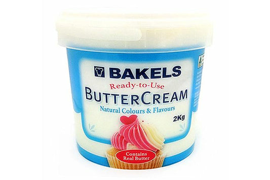 VANILLA BUTTERCREAM ICING – 2kg BUTTER CREAM READY MADE WHITE ICING