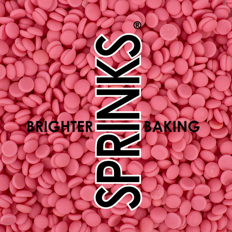 SPRINKS CHOCO DROPS - CANDY PINK (200G)