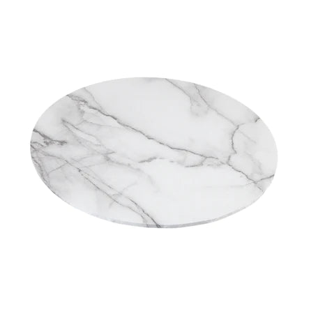 CAKE BOARD | MARBLE | 12 INCH | ROUND | MDF | 6MM THICK