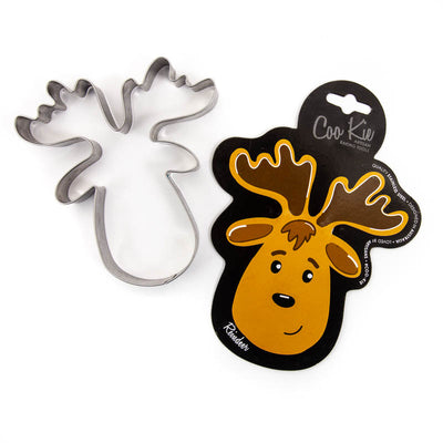 COO KIE REINDEER COOKIE CUTTER