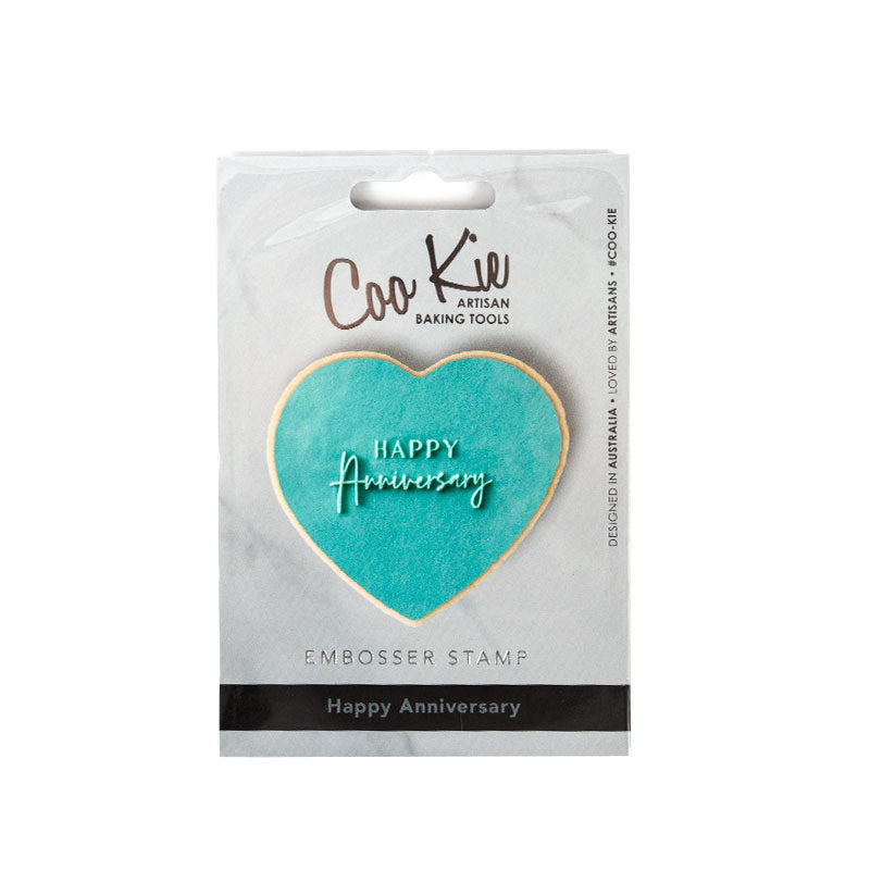 COO KIE EMBOSSER STAMP - HAPPY ANNIVERSARY (ONLINE ONLY)