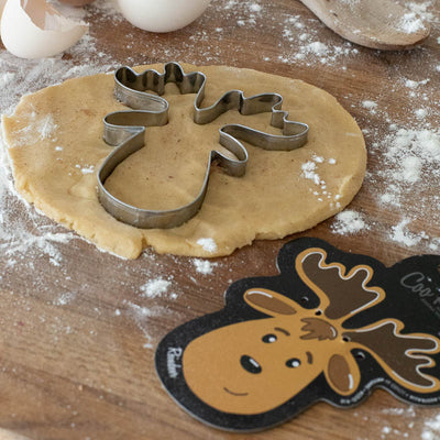 COO KIE REINDEER COOKIE CUTTER