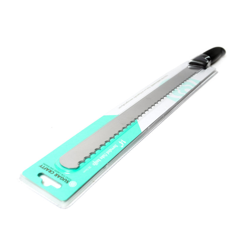 14" SERRATED CAKE KNIFE - BY SUGAR CRAFTY