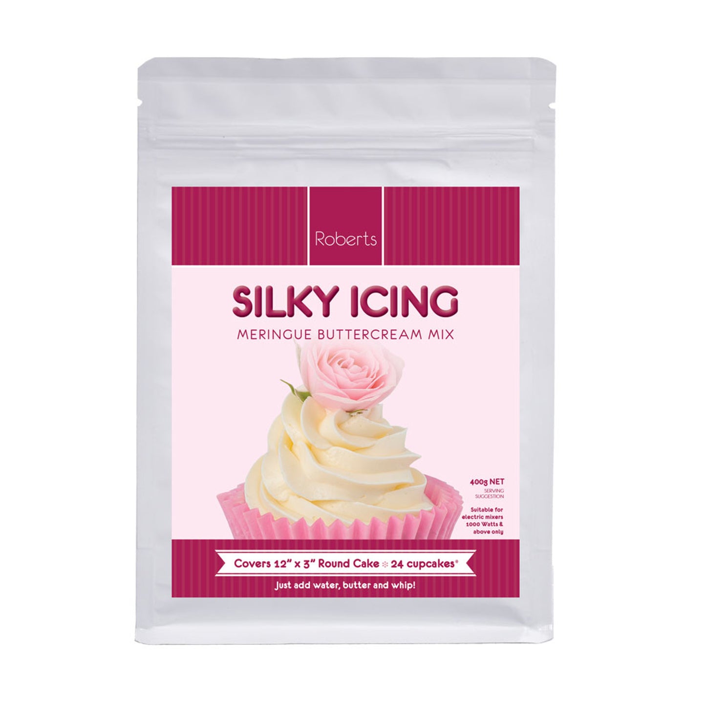 Silky Icing Meringue Buttercream Mix 400g