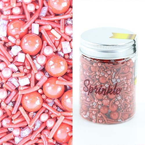 RED ROMANCE SPRINKLE MIX - 100G