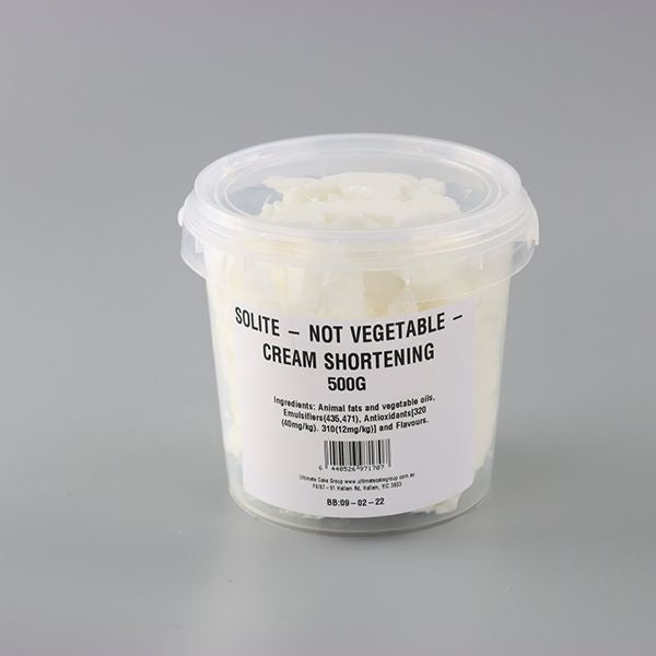 SOLITE - NOT VEGETABLE - CREAM SHORTENING - 500G