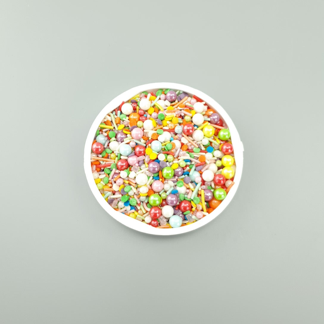 RAINBOW BRIGHT - MIXED FANCY SPRINKLE - 1KG