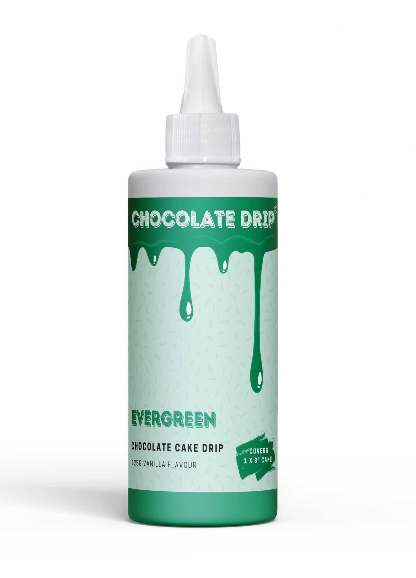 CHOCOLATE DRIP 125G EVERGREEN