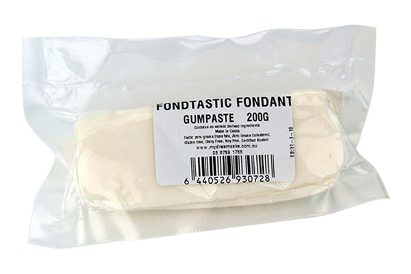 200gm WHITE Fondtastic Gum Paste