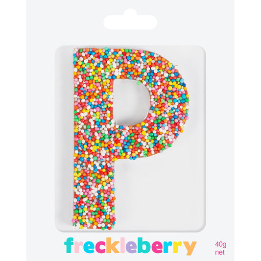 Freckleberry - Freckle Letter P