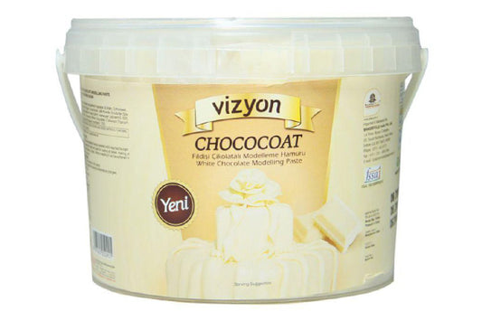 White Chocolate Modelling Paste 1kg Vizyon