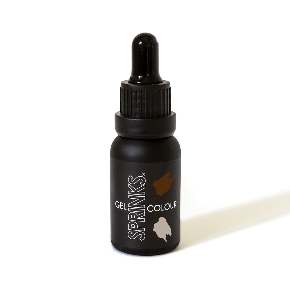 SPRINKS BROWN GEL COLOUR (15ML)**