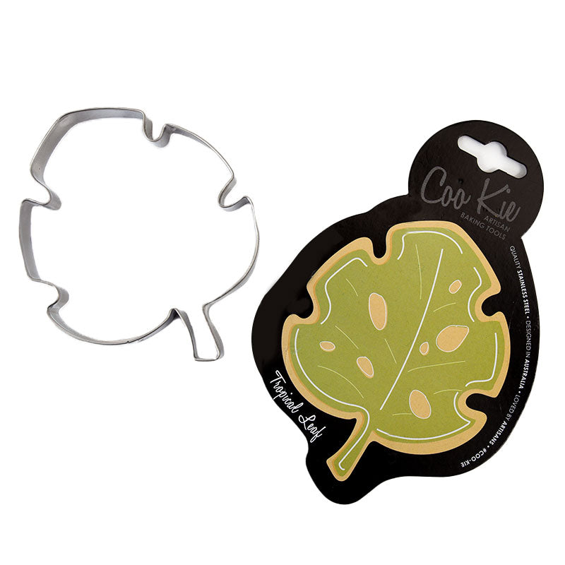 COO KIE TROPICAL LEAF COOKIE CUTTER