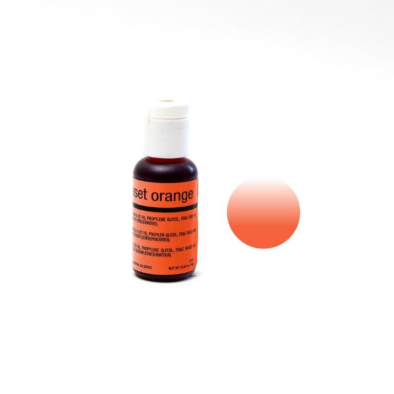 CHEFMASTER AIRBRUSH COLOUR SUNSET ORANGE (0.64OZ)**