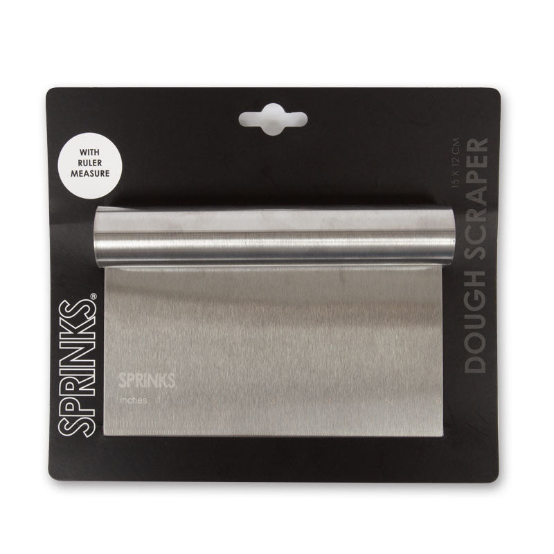 SPRINKS STAINLESS STEEL DOUGH SCRAPER