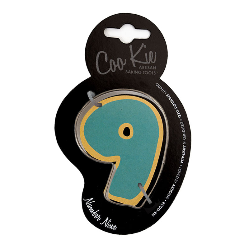 COO KIE NUMBER 9 COOKIE CUTTER (ONLINE ONLY)