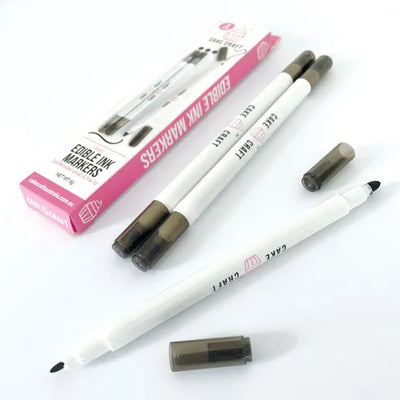 CAKE CRAFT | EDIBLE INK MARKERS | BLACK | 3 PACK