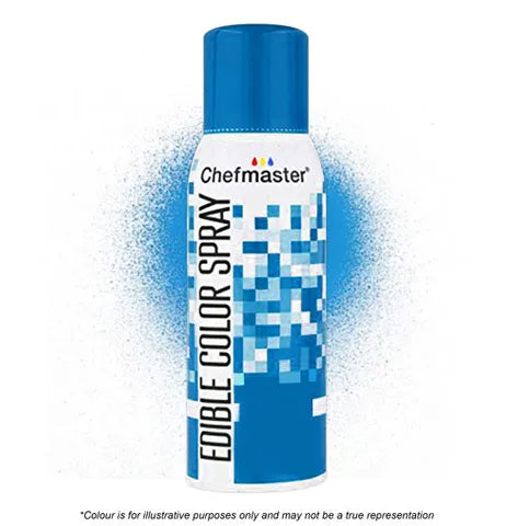 CHEFMASTER | BLUE | EDIBLE COLOUR SPRAY | 1.5 OZ/42 GRAMS