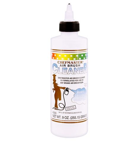 CHEFMASTER | AIRBRUSH CLEANER | 9 OZ/255 GRAMS BB MARCH 24