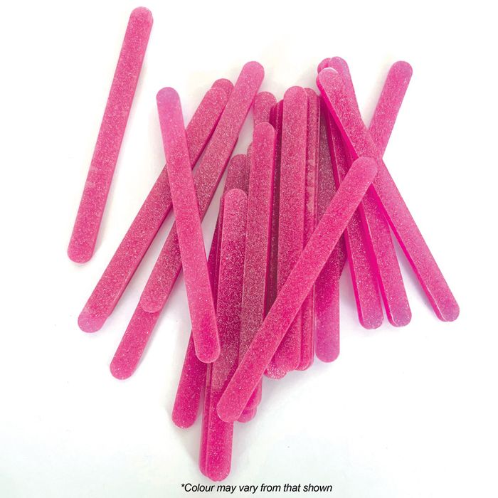 PINK GLITTER | POPSICLE STICKS | 24 PACK