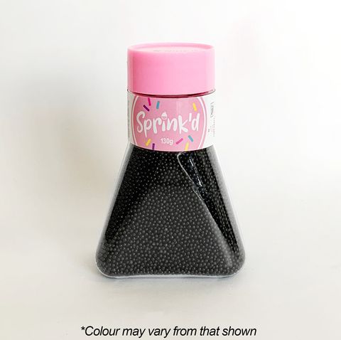 SPRINK'D | SUGAR BALLS | BLACK | 2MM | 130G