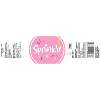 SPRINK'D | LOOSE SILVER LEAF FLAKES | 2G