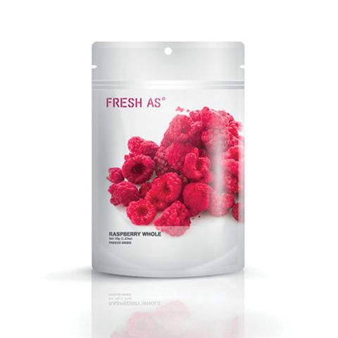 FRESH AS | RASPBERRY WHOLE | 35G