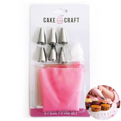 CAKE CRAFT | PIPING SET | 8 PIECE SET